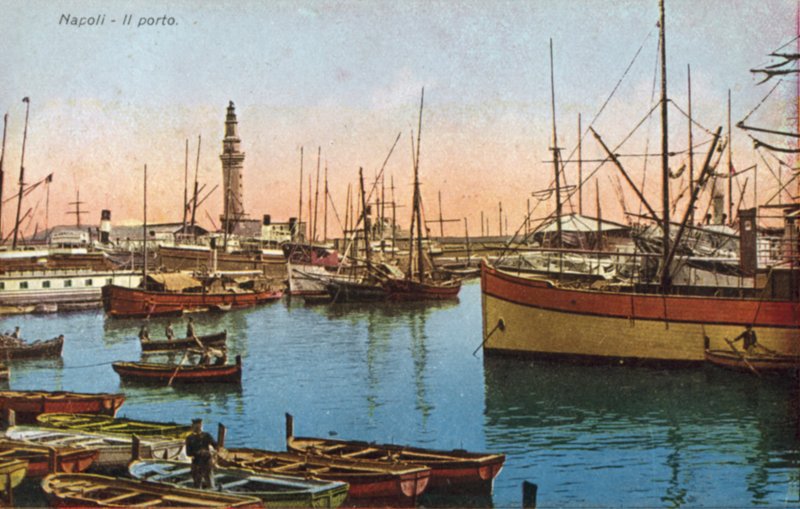 Neapol, Włochy, Port autorstwa Italian Photographer