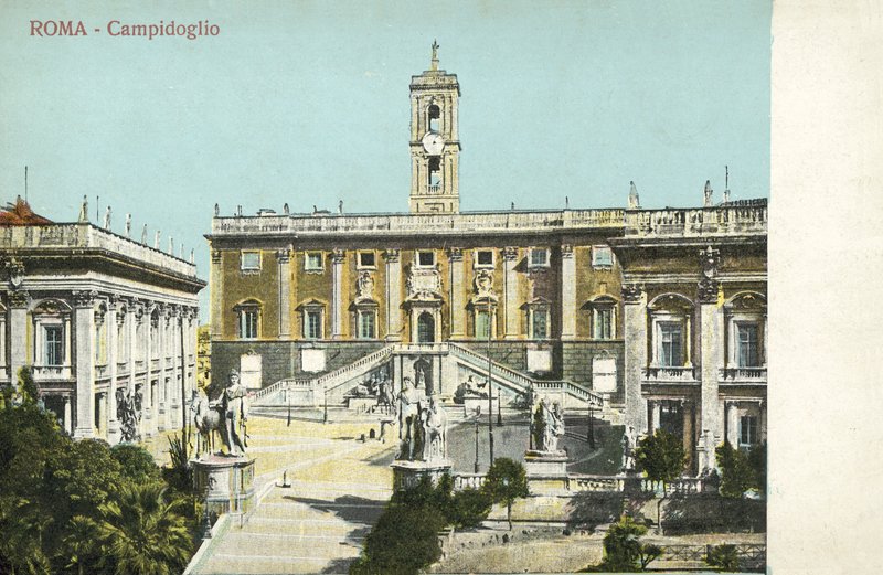Rzym, Włochy, Campidoglio autorstwa Italian Photographer