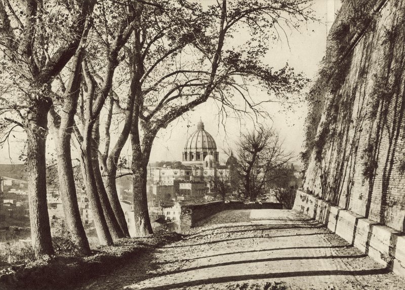 Św. Piotr widziany z Janiculus autorstwa Italian Photographer