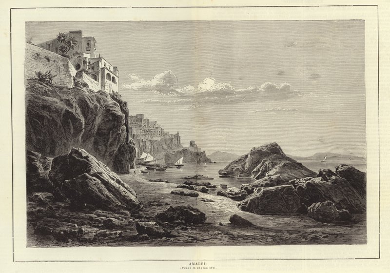 Amalfi autorstwa Italian School