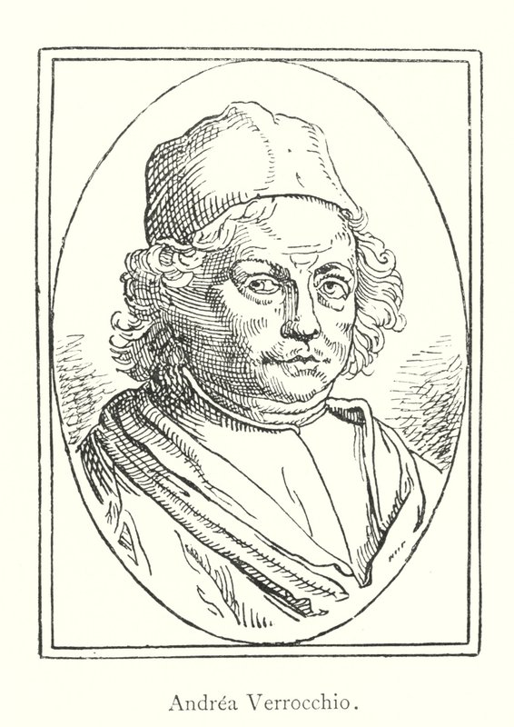 Andrea Verrocchio (grawerunek) autorstwa Italian School