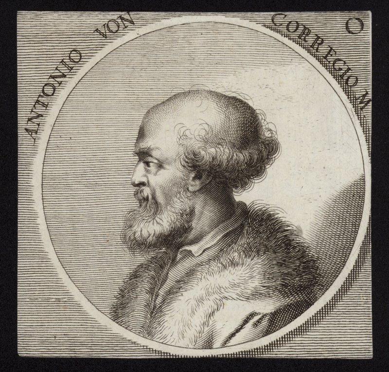 Antonio da Correggio autorstwa Italian School