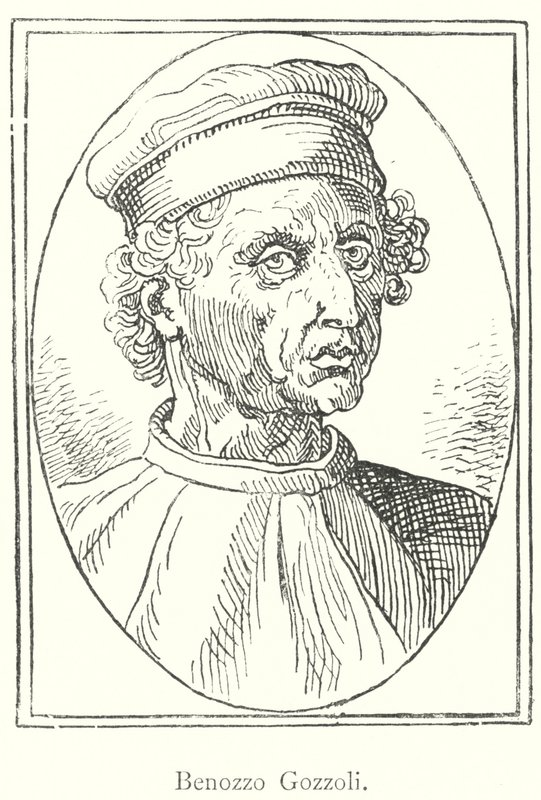 Benozzo Gozzoli (grawerunek) autorstwa Italian School