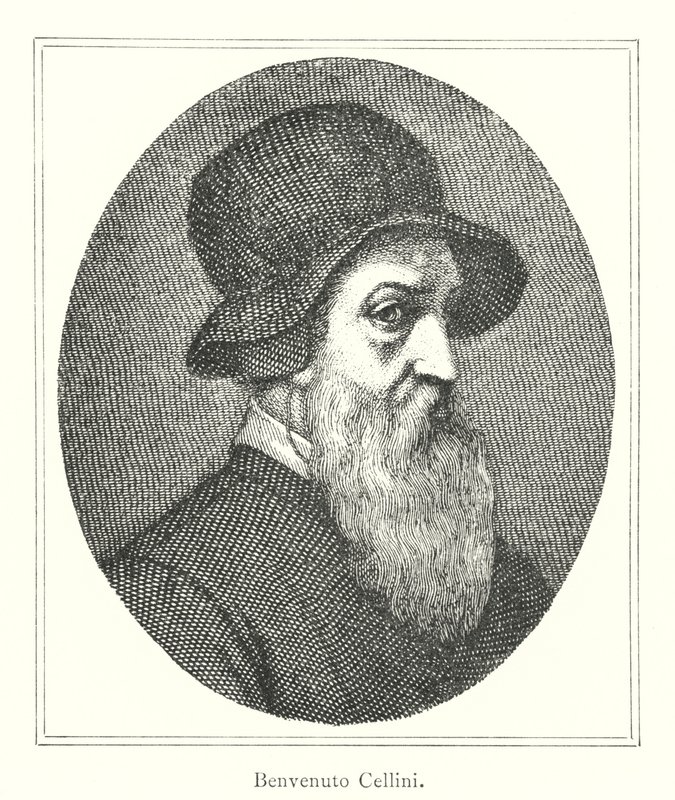 Benvenuto Cellini (grawerowanie) autorstwa Italian School