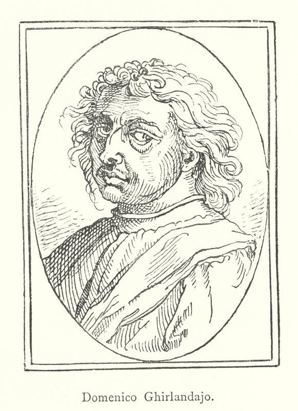 Domenico Ghirlandaio (grafika) autorstwa Italian School