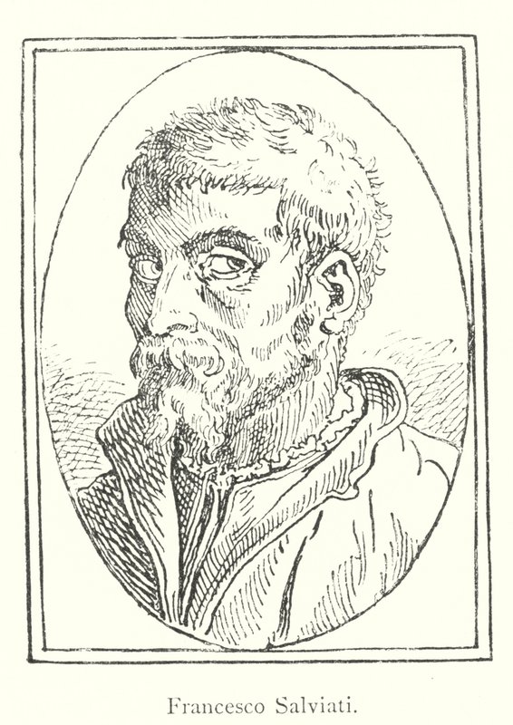 Francesco Salviati (grafika) autorstwa Italian School