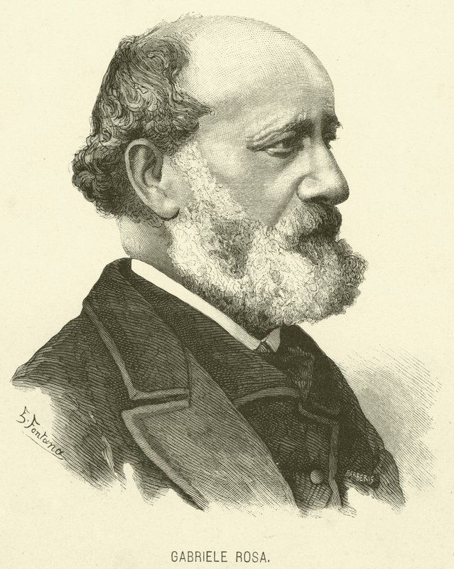 Gabriele Rosa (grafika) autorstwa Italian School