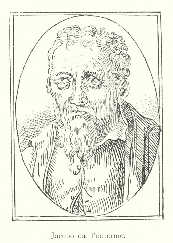 Jacopo da Pontormo (grafika) autorstwa Italian School