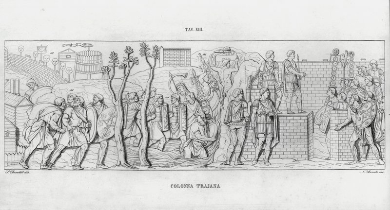 Kolumna Trajana, Kolumna Trajana autorstwa Italian School
