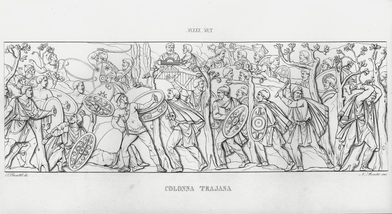 Kolumna Trajana, Kolumna Trajana autorstwa Italian School