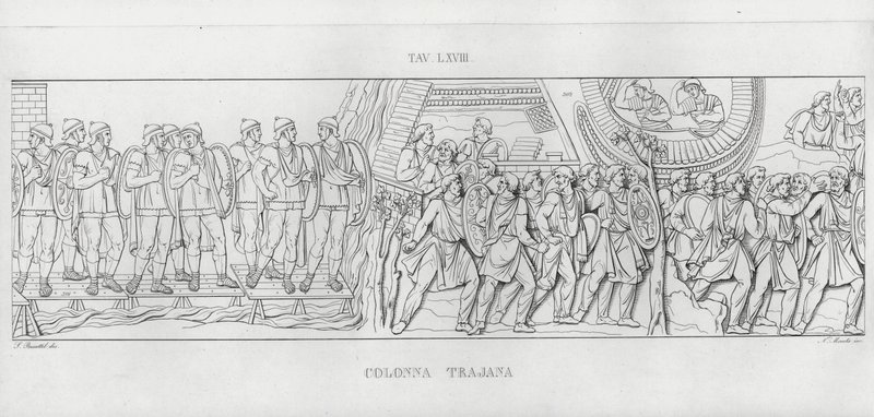 Kolumna Trajana, Kolumna Trajana autorstwa Italian School