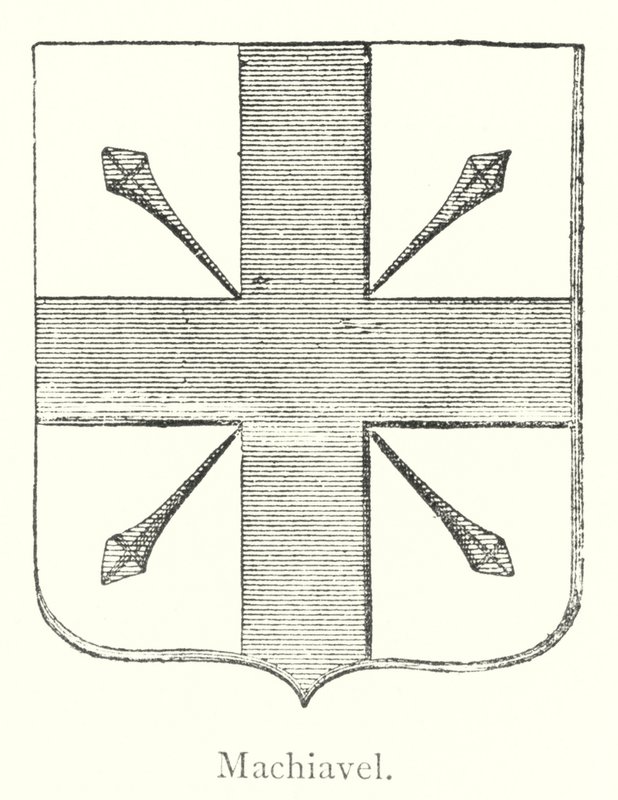 Machiavel (grawerowanie) autorstwa Italian School