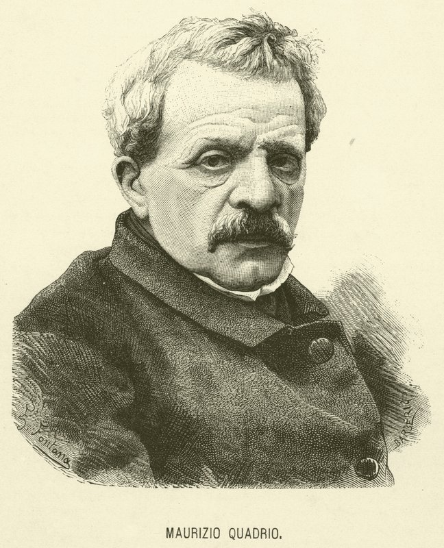 Maurizio Quadrio (grawerowanie) autorstwa Italian School