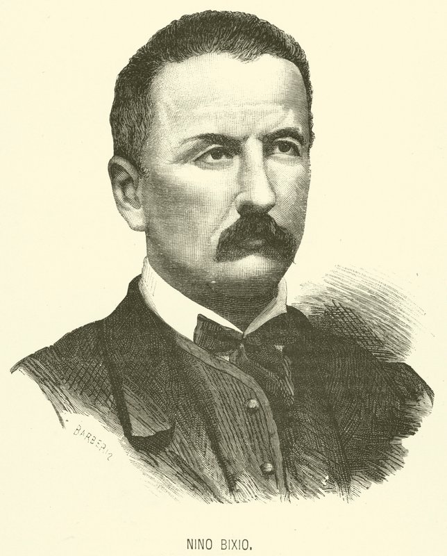 Nino Bixio (grawerowanie) autorstwa Italian School