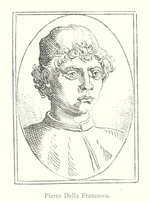 Piero Della Francesca (grawerunek) autorstwa Italian School
