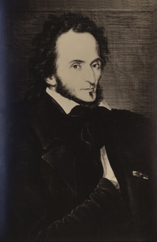 Portret Niccolo Paganiniego autorstwa Italian School