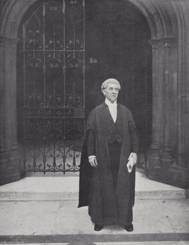 Sir Reginald Palgrave, K.C.B. autorstwa J. Benjamin Stone