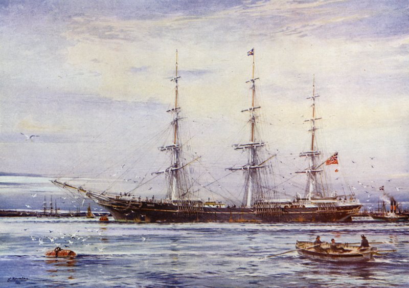 Statki Clipper: Tweed (kolor lito) autorstwa Jack (after) Spurling