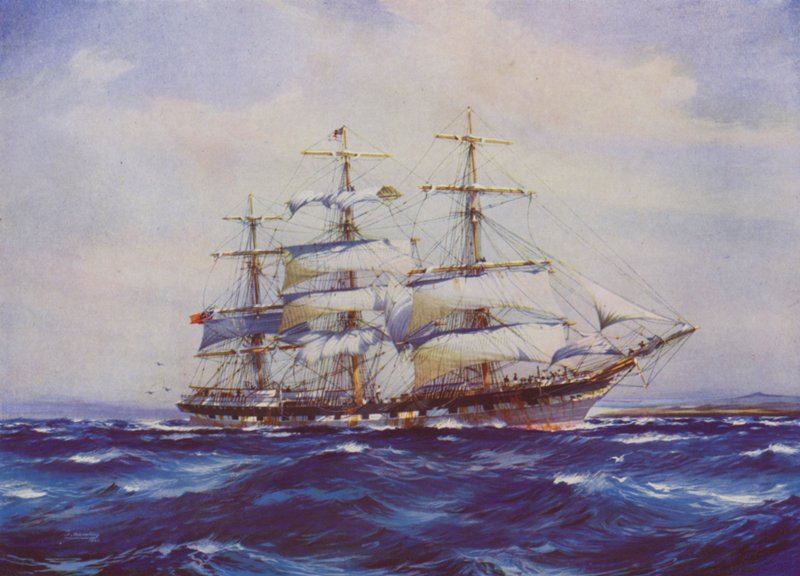 Żaglowiec Invercargill autorstwa Jack Spurling