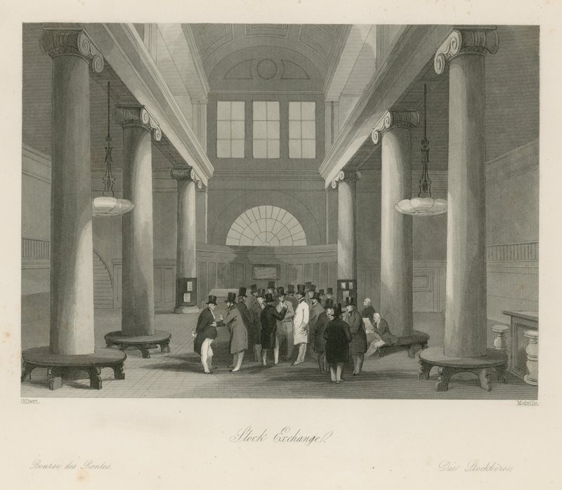 Giełda Papierów Wartościowych autorstwa Jacob van der Heyden