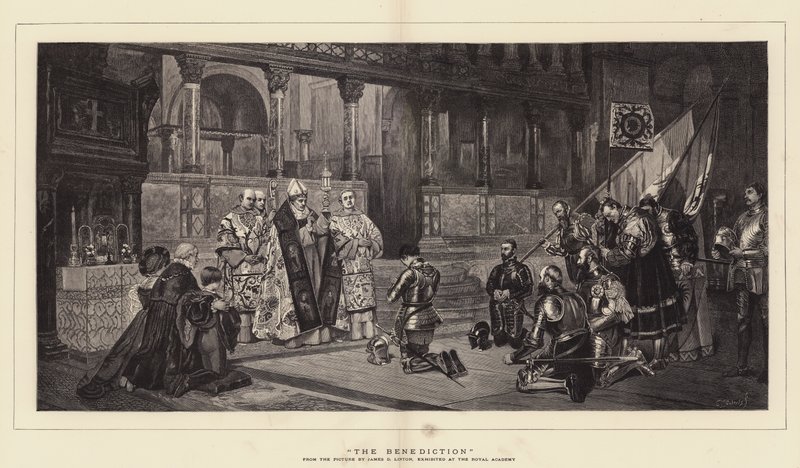 Błogosławieństwo autorstwa James Dromgole Linton