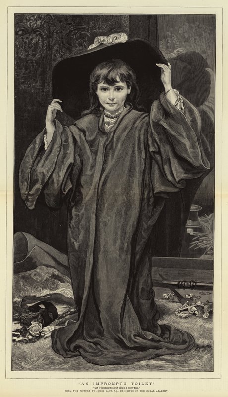 Zaimprowizowana toaleta autorstwa James Sant