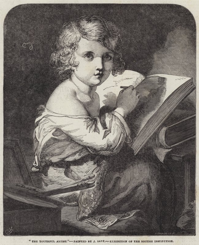 Młody artysta autorstwa James Sant