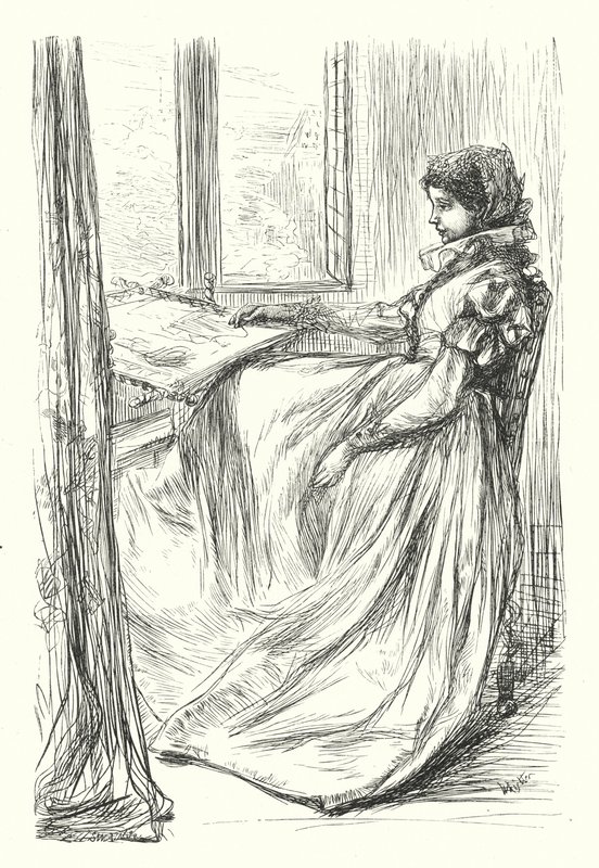 Kochankowie Lady Mabel (grawerunek) autorstwa James Abbott McNeill (after) Whistler