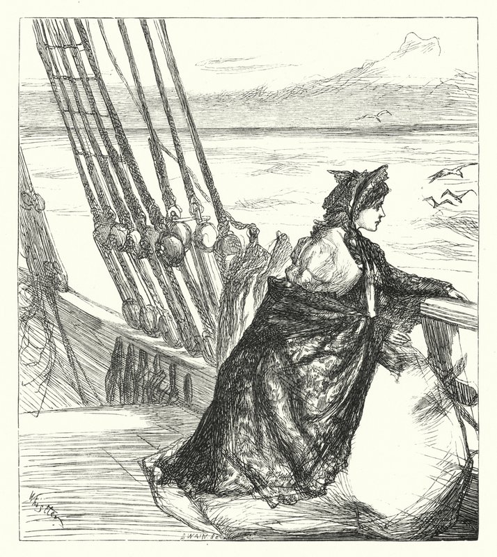 Heksametry nadmorskie (grawerowanie) autorstwa James Abbott McNeill (after) Whistler
