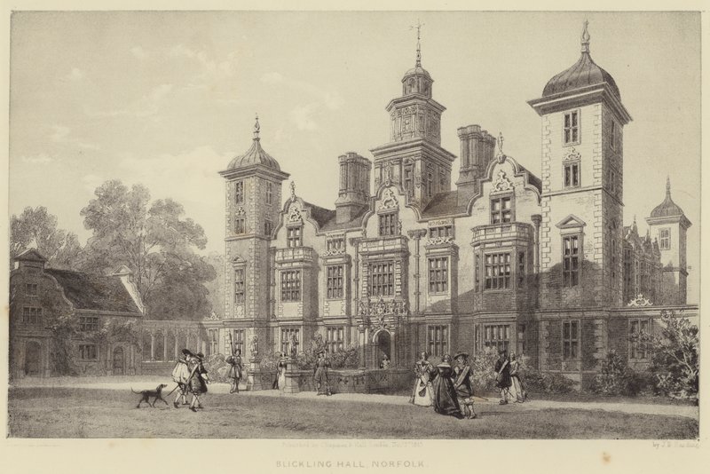 Blickling Hall, Norfolk autorstwa James Duffield Harding