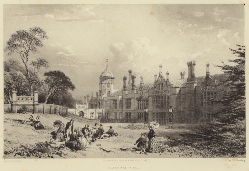 Cobham Hall autorstwa James Duffield Harding