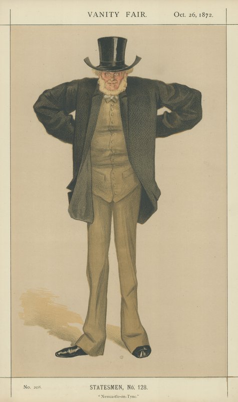 Pan Joseph Cowen (Color Litho) autorstwa James Jacques Joseph Tissot