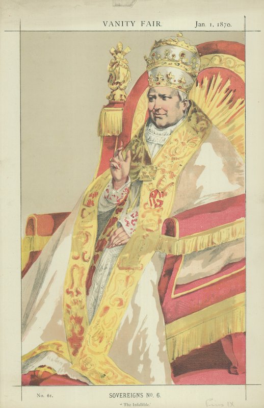 Pius IX autorstwa James Jacques Joseph Tissot