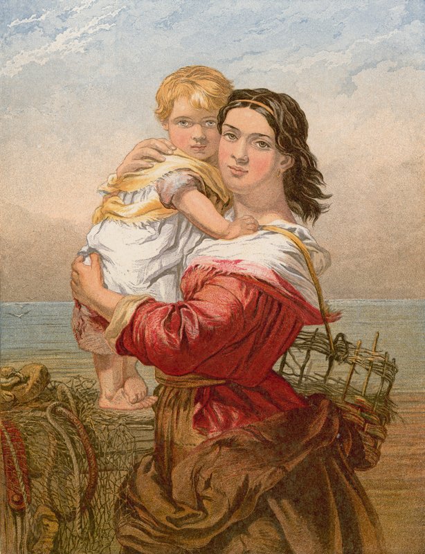 Kwiaty morskie autorstwa James John Hill