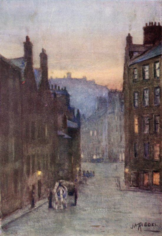 Grassmarket autorstwa James Riddel