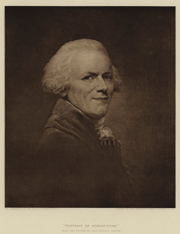Portret Robespierre