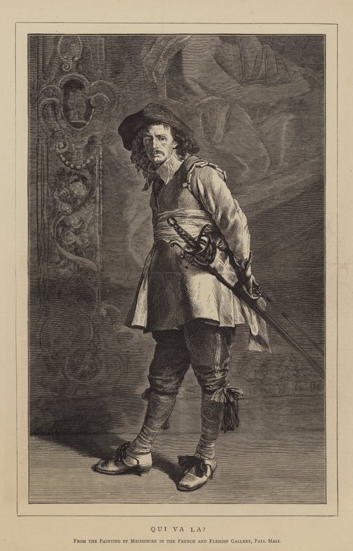 Kto tam autorstwa Jean Louis Ernest Meissonier