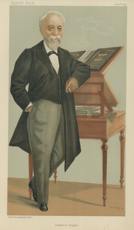 Monsieur Henri Brisson (kolor lito) autorstwa Jean Baptiste (after) Guth