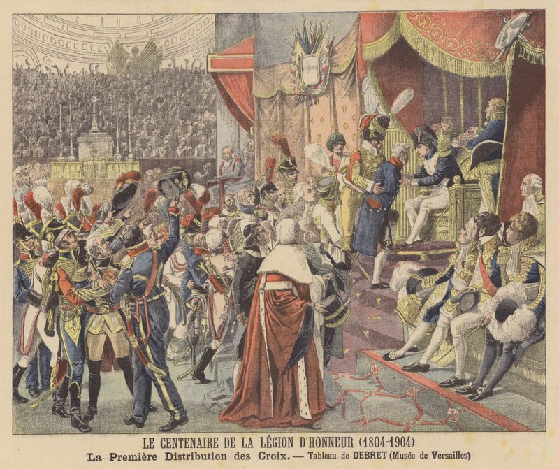 Stulecie Legionu dhonneur (1804-1904) autorstwa Jean Baptiste Debret