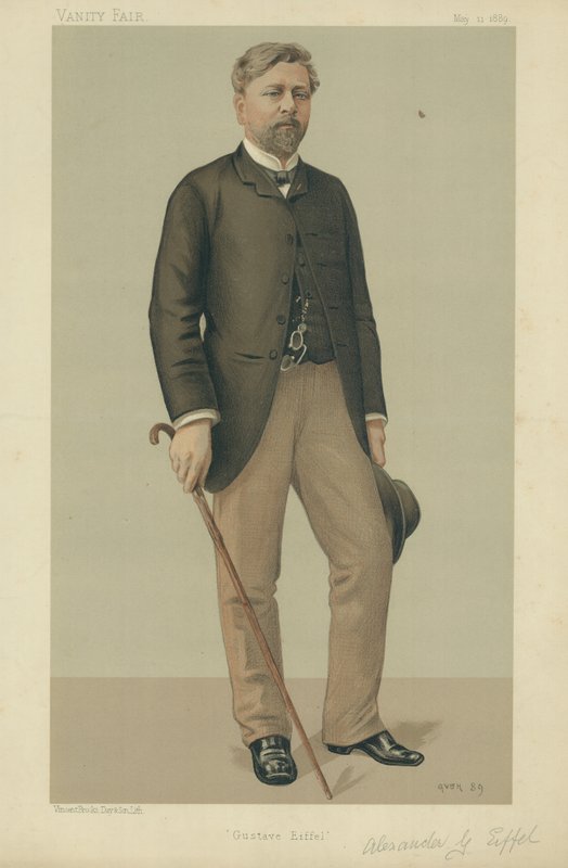 Pan Alexandre Gustave Eiffel autorstwa Jean Baptiste Guth