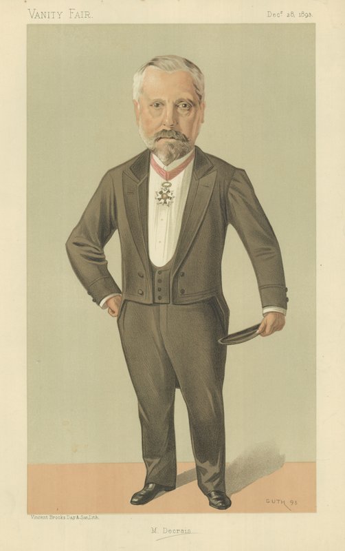 Pan Pierre Louis Albert Decrais autorstwa Jean Baptiste Guth