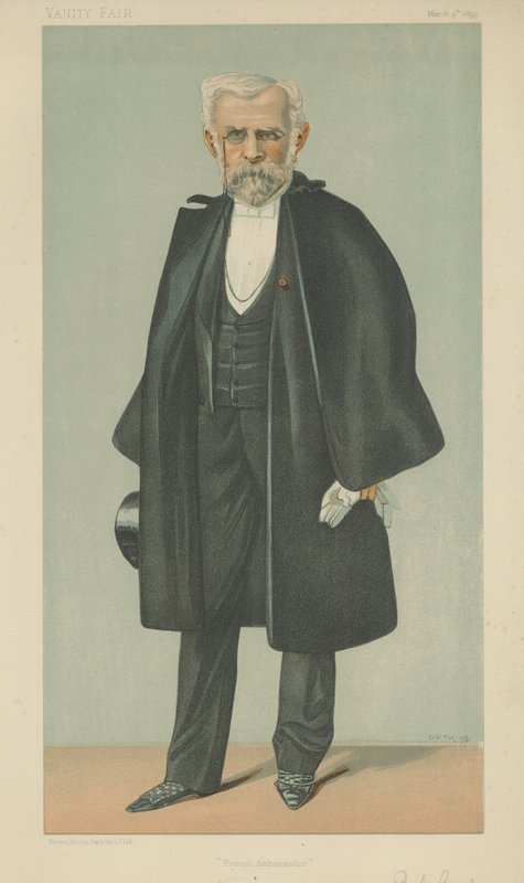Baron Chaudron de Courcel autorstwa Jean Baptiste Guth