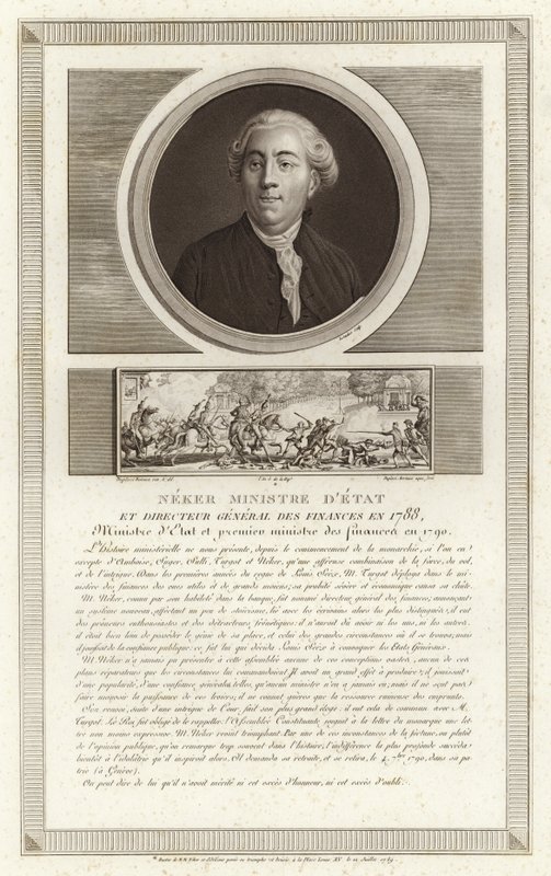 Portret Jacquesa Neckera autorstwa Jean Duplessi Bertaux
