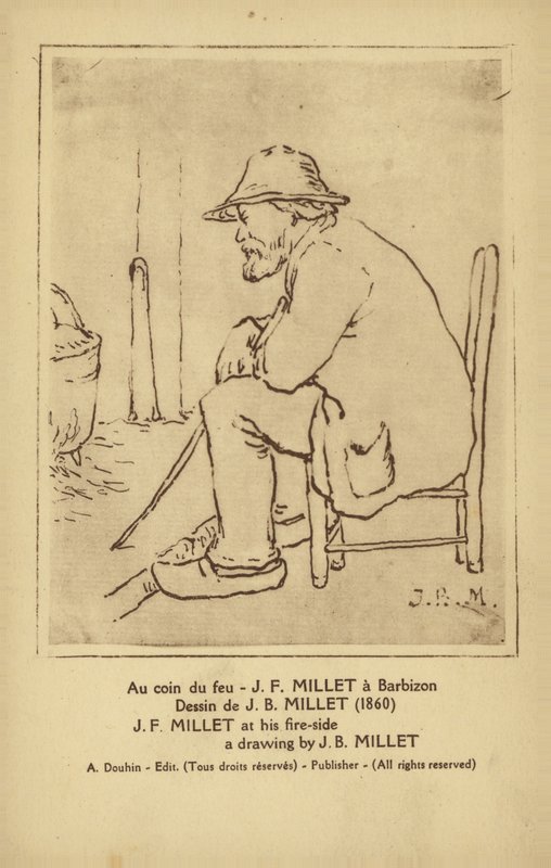 Jean-Francois Millet, francuski malarz autorstwa Jean Francois Millet