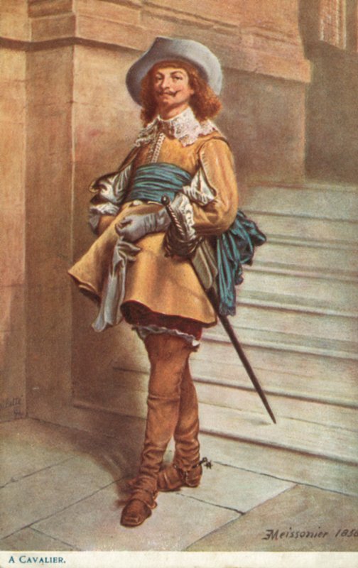 Kawaler autorstwa Jean Louis Ernest after Meissonier