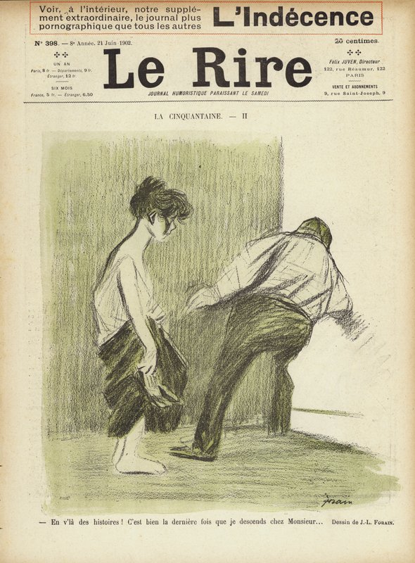 Ilustracja do Le Rire autorstwa Jean Louis Forain