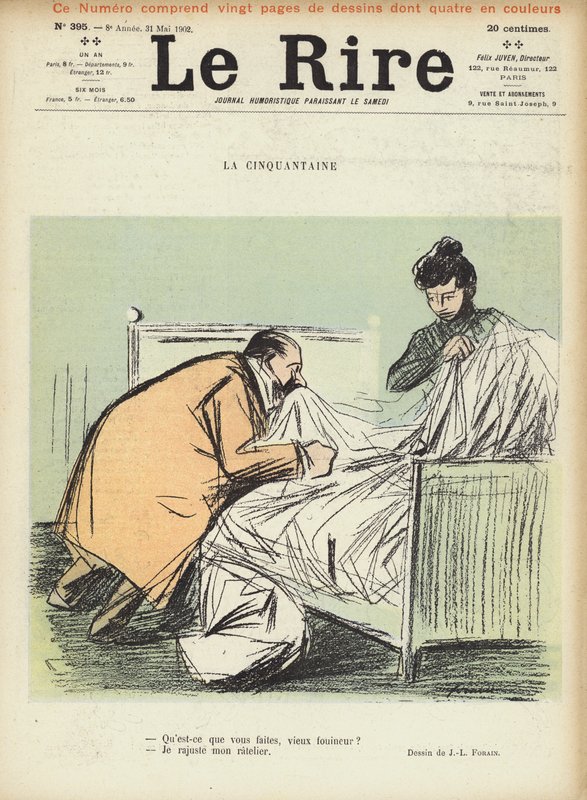 Ilustracja do Le Rire autorstwa Jean Louis Forain