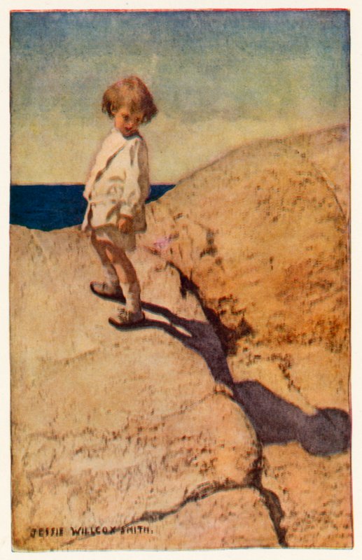 Mój cień (kolor lito) autorstwa Jessie Willcox Smith