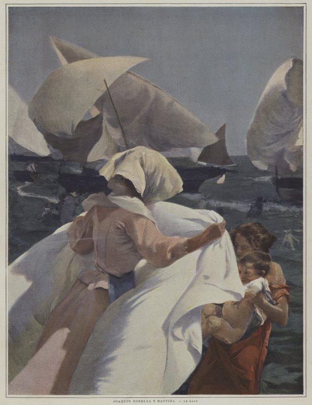 Łazienka autorstwa Joaquín Sorolla