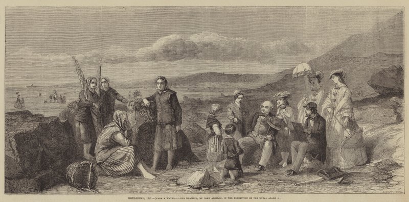 Bulonia, 1857 autorstwa John Absolon